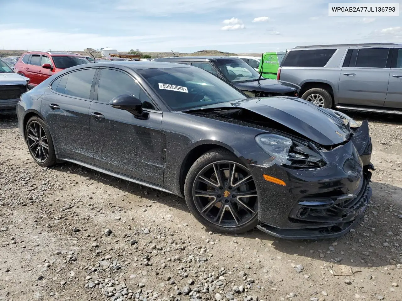 2018 Porsche Panamera 4S VIN: WP0AB2A77JL136793 Lot: 55593045