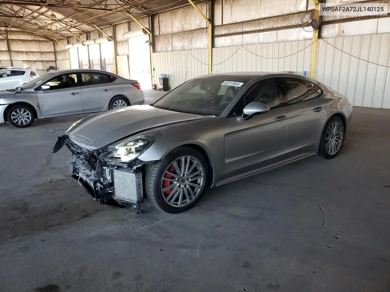 2018 Porsche Panamera Turbo VIN: WP0AF2A72JL140125 Lot: 60313865