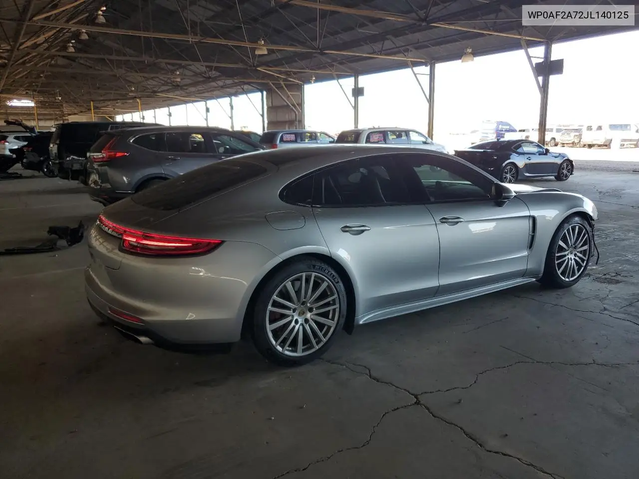 2018 Porsche Panamera Turbo VIN: WP0AF2A72JL140125 Lot: 60313865