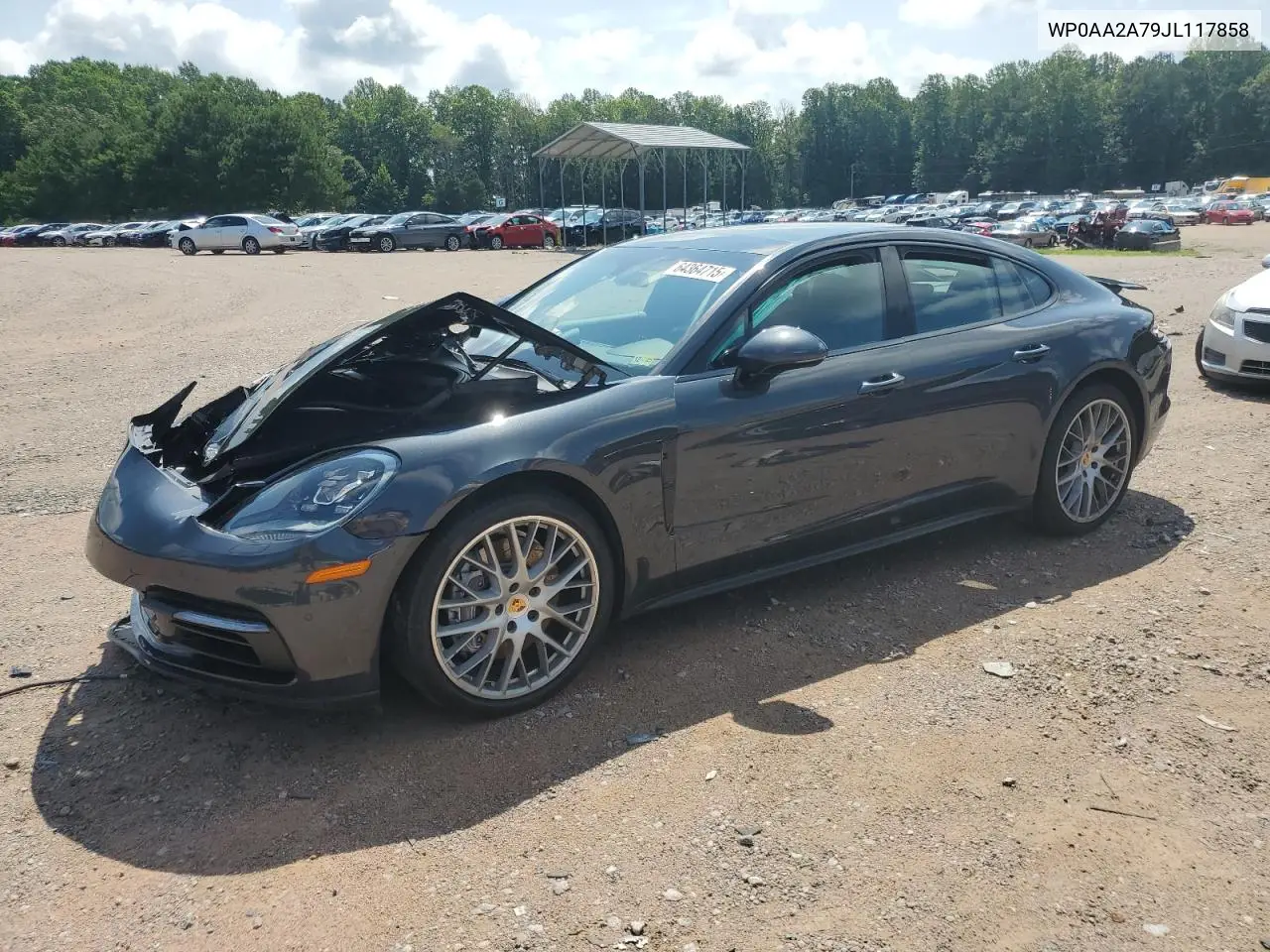 2018 Porsche Panamera 4 VIN: WP0AA2A79JL117858 Lot: 64364715