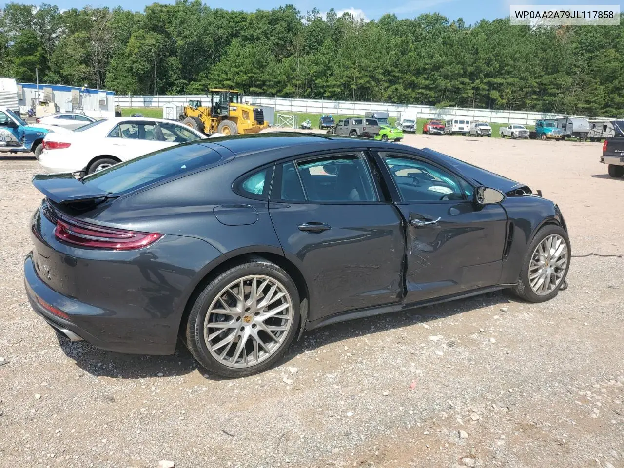 2018 Porsche Panamera 4 VIN: WP0AA2A79JL117858 Lot: 64364715
