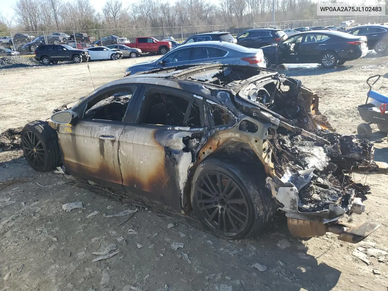 2018 Porsche Panamera 4 VIN: WP0AA2A75JL102483 Lot: 83470774