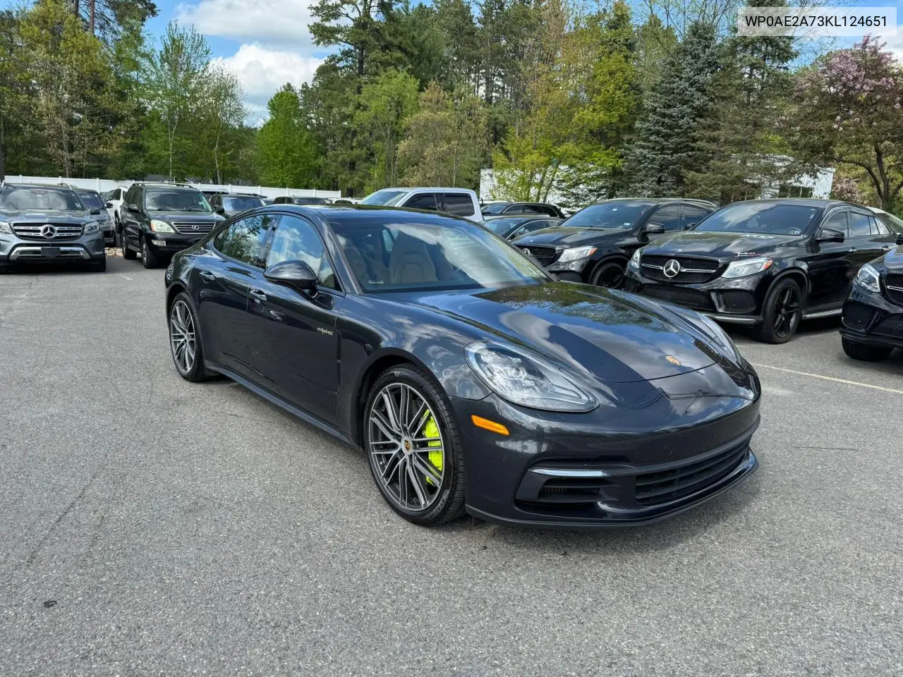 2019 Porsche Panamera 4 E-Hybrid VIN: WP0AE2A73KL124651 Lot: 56893195