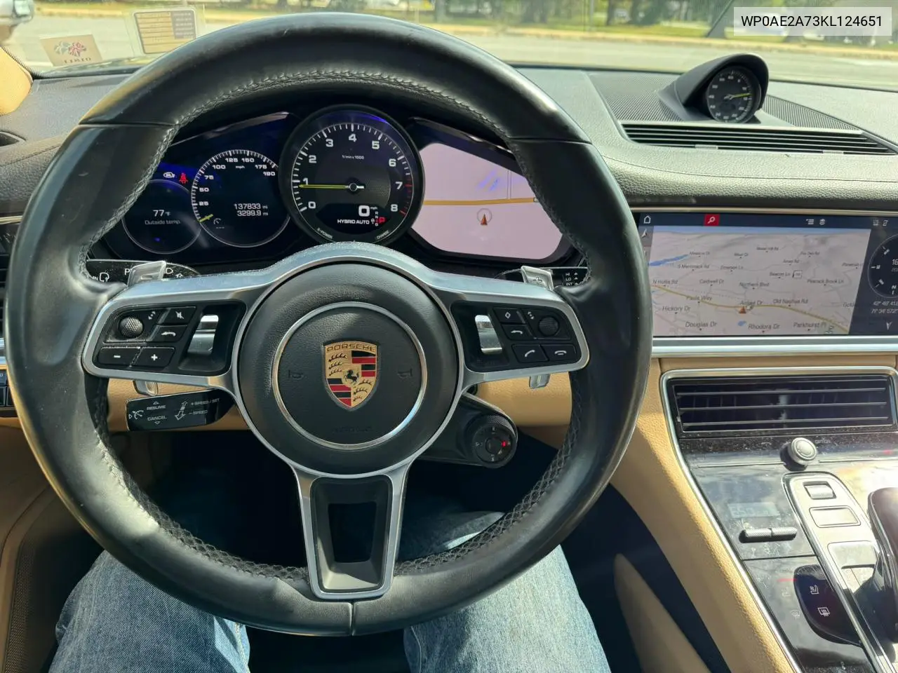 2019 Porsche Panamera 4 E-Hybrid VIN: WP0AE2A73KL124651 Lot: 56893195