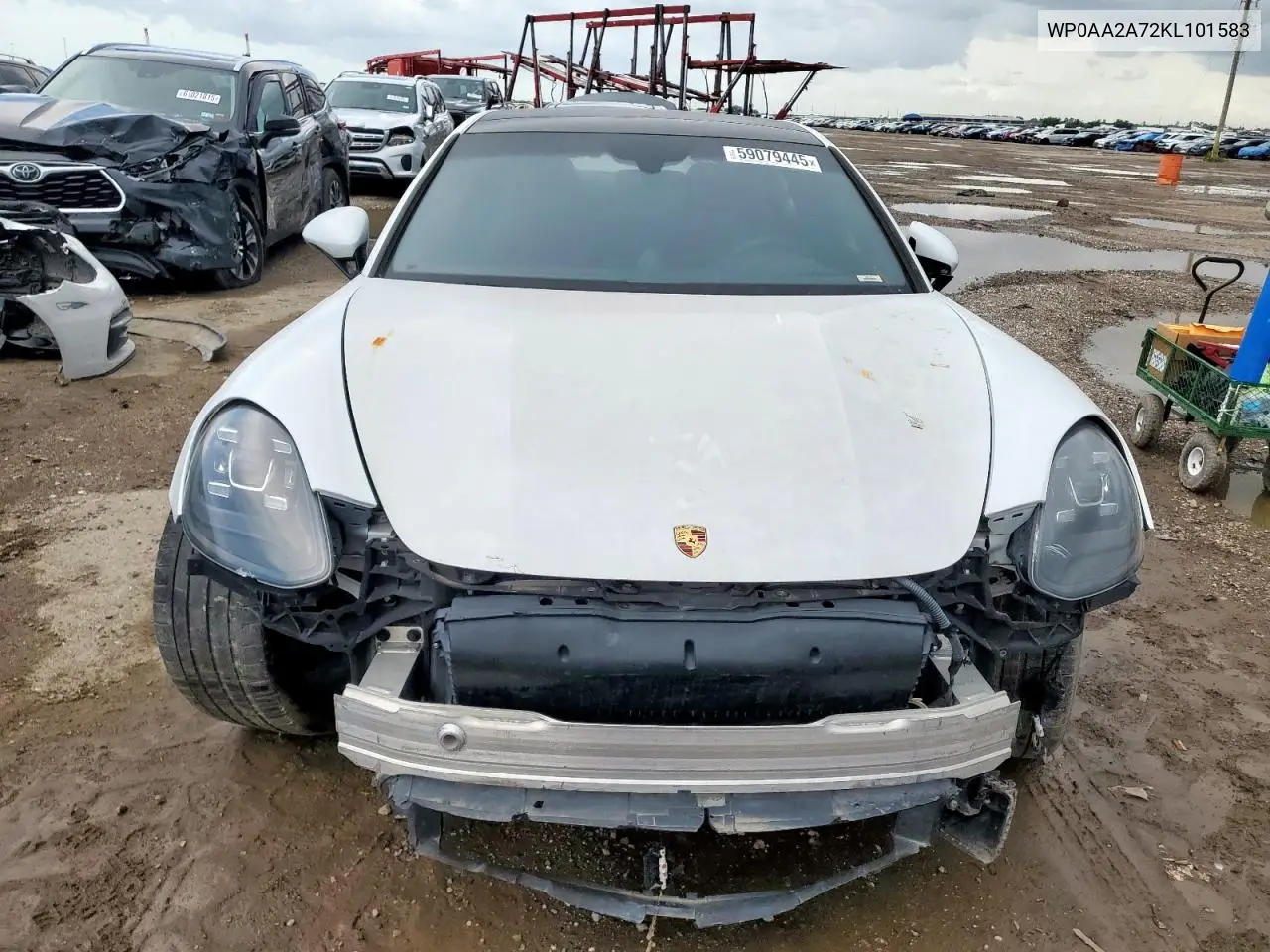 2019 Porsche Panamera Base VIN: WP0AA2A72KL101583 Lot: 59079445