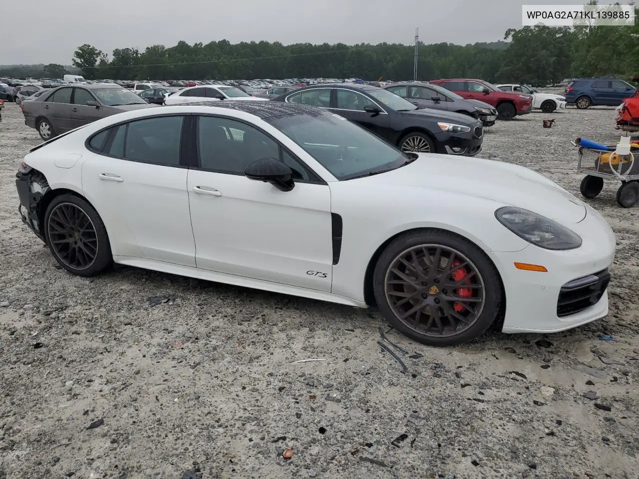 2019 Porsche Panamera Gts VIN: WP0AG2A71KL139885 Lot: 60815135