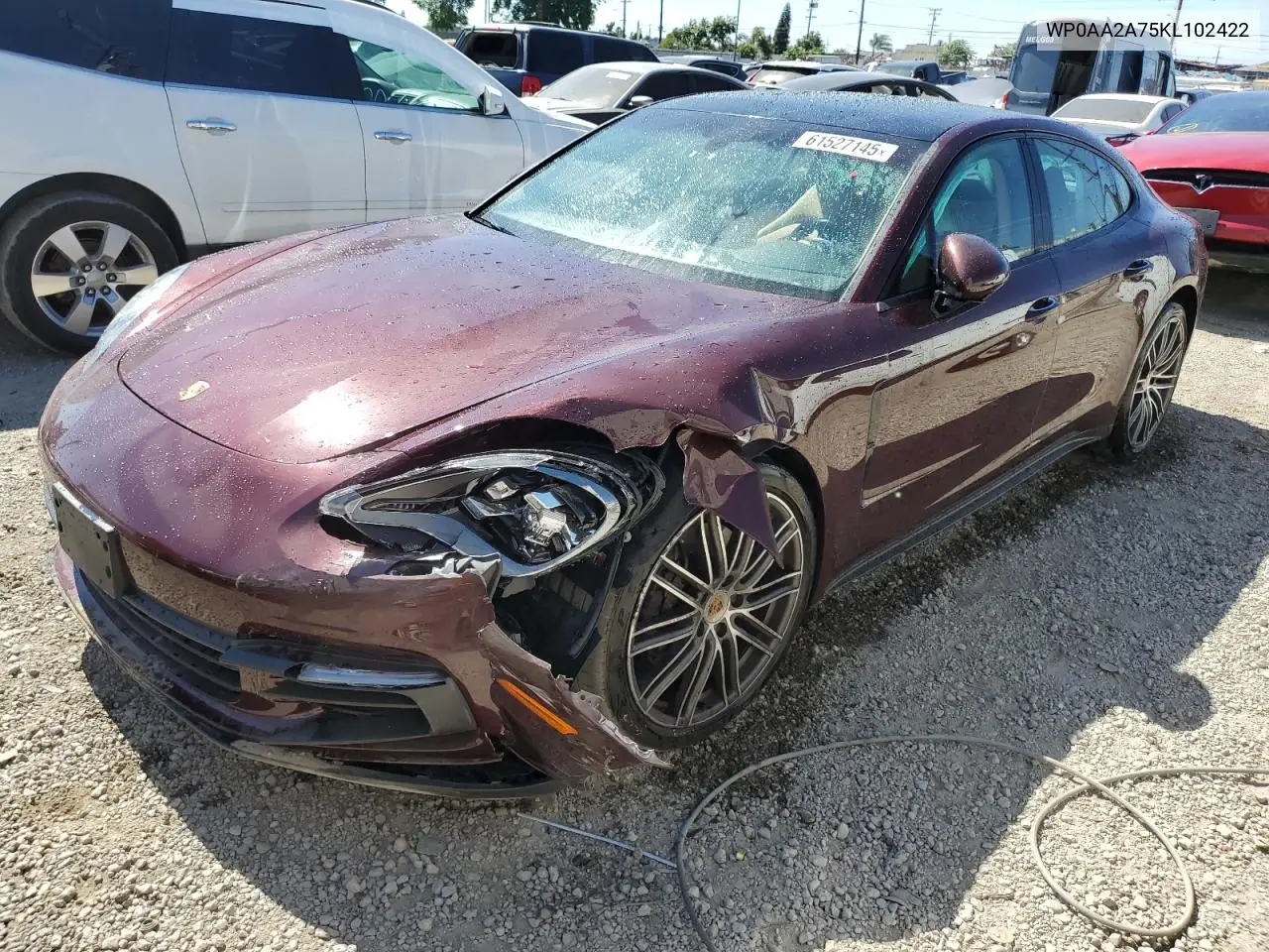 2019 Porsche Panamera Base VIN: WP0AA2A75KL102422 Lot: 61527145