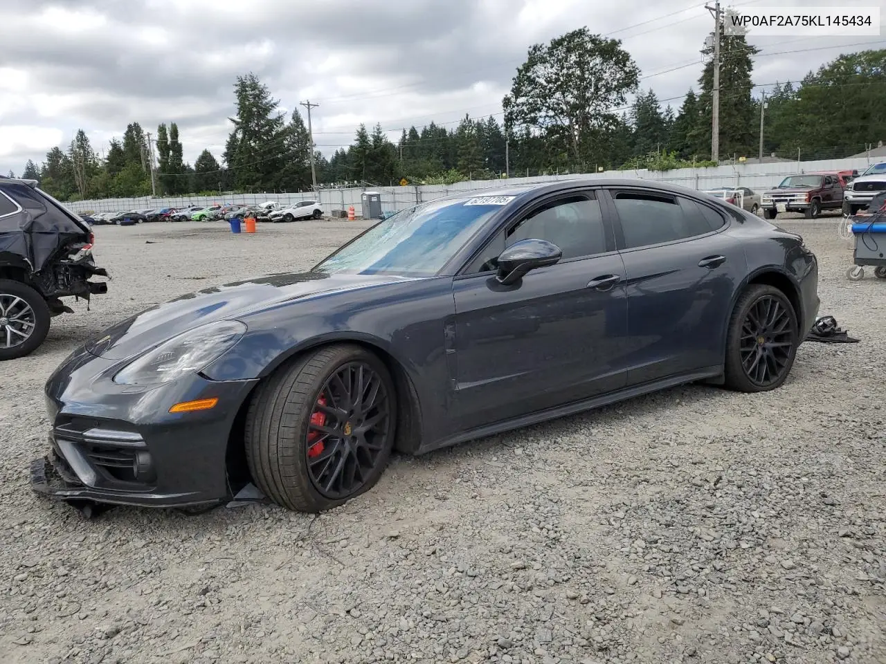 2019 Porsche Panamera Turbo VIN: WP0AF2A75KL145434 Lot: 62197705