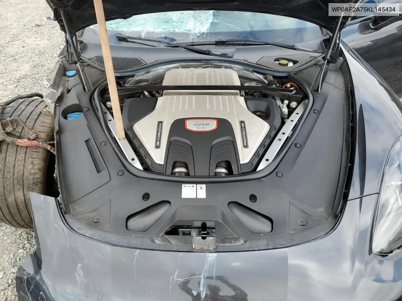2019 Porsche Panamera Turbo VIN: WP0AF2A75KL145434 Lot: 62197705
