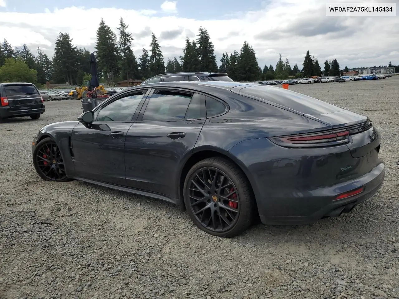 2019 Porsche Panamera Turbo VIN: WP0AF2A75KL145434 Lot: 62197705