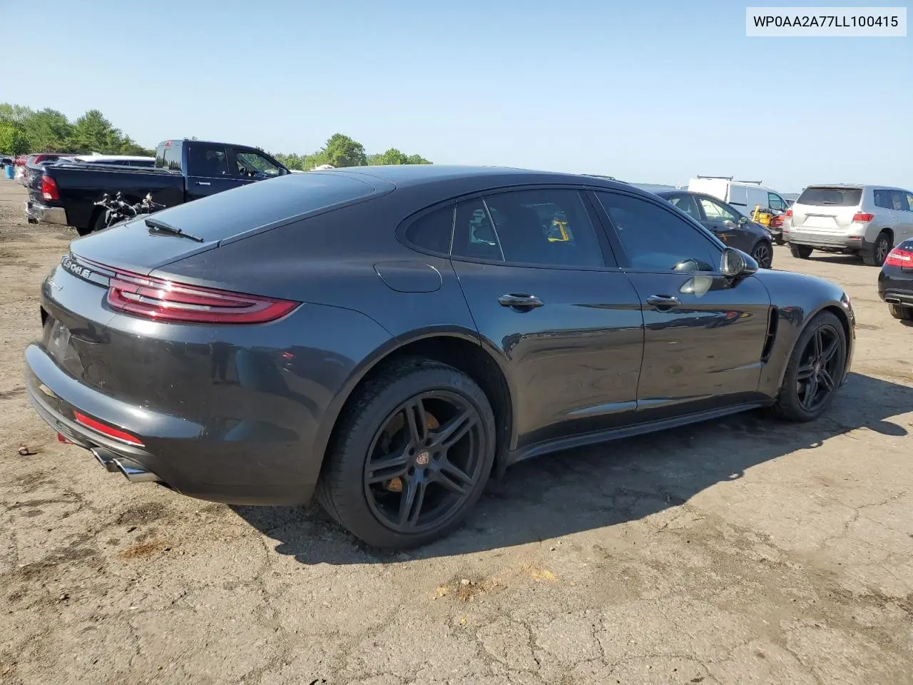 2020 Porsche Panamera Base VIN: WP0AA2A77LL100415 Lot: 61205745