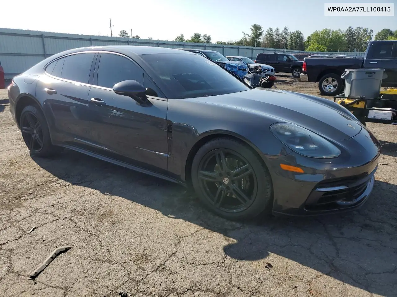 2020 Porsche Panamera Base VIN: WP0AA2A77LL100415 Lot: 61205745