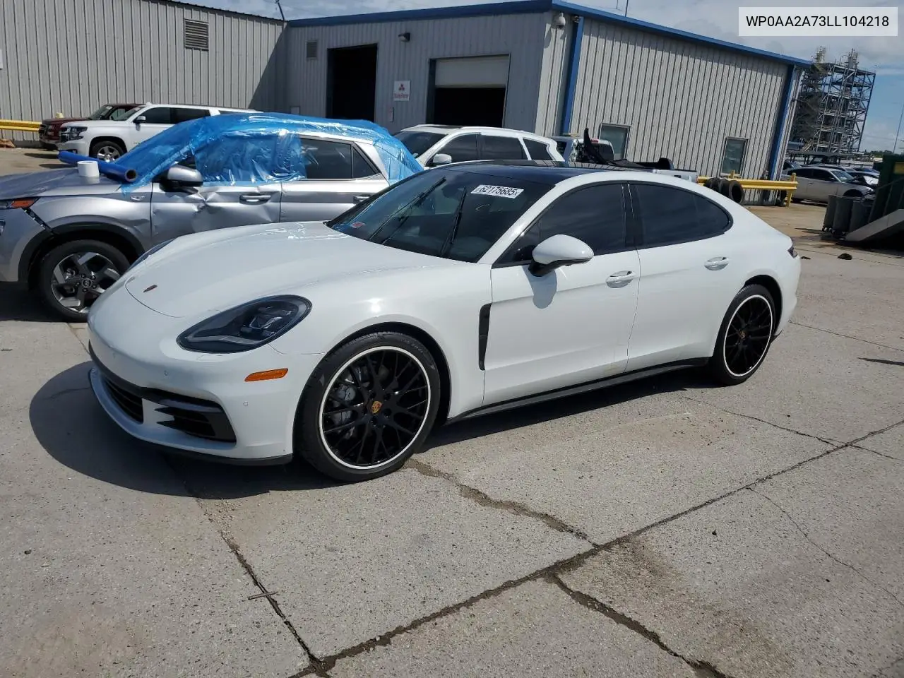 2020 Porsche Panamera Base VIN: WP0AA2A73LL104218 Lot: 62175685