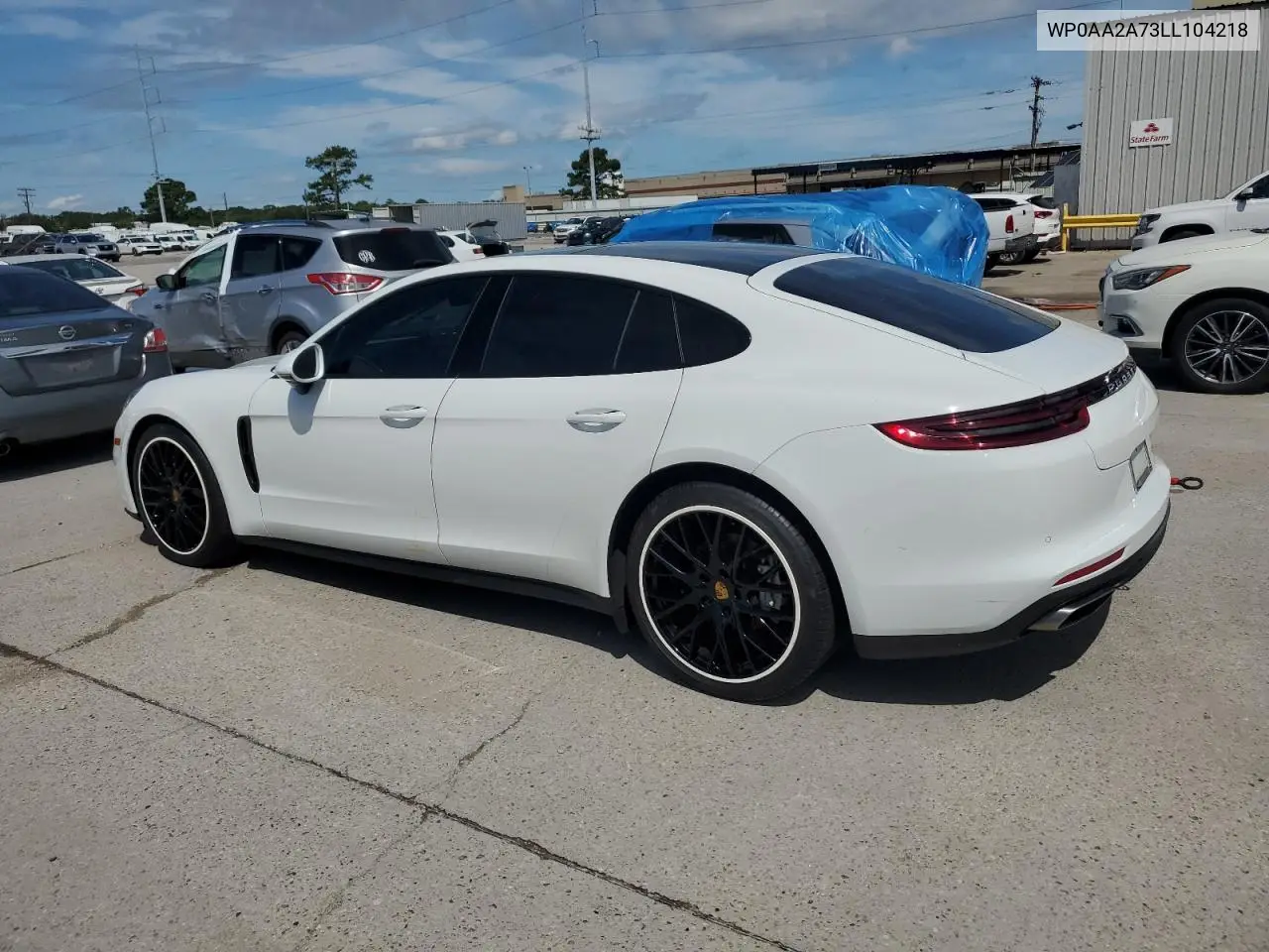 2020 Porsche Panamera Base VIN: WP0AA2A73LL104218 Lot: 62175685