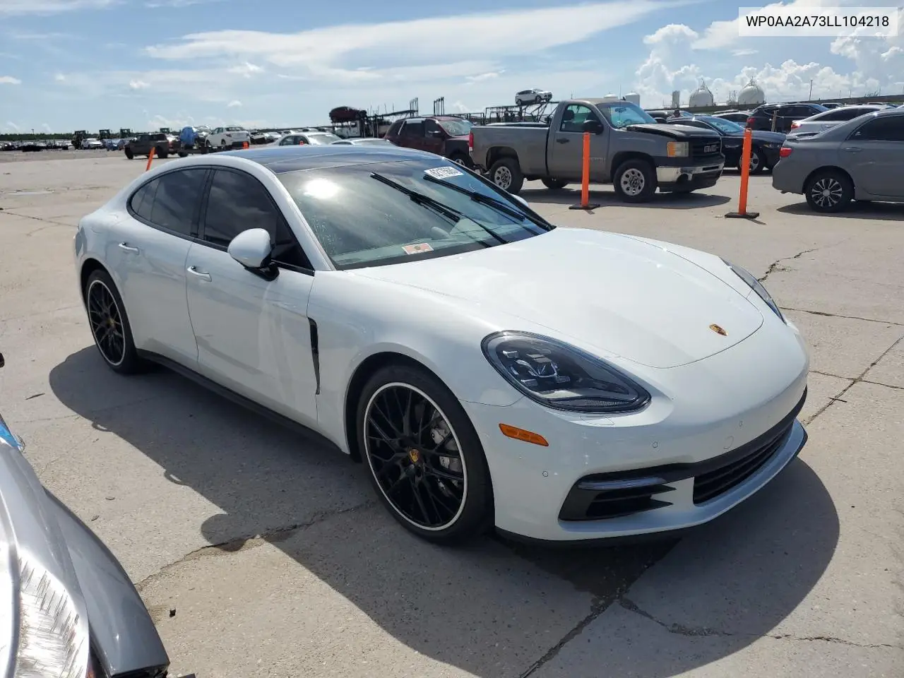 2020 Porsche Panamera Base VIN: WP0AA2A73LL104218 Lot: 62175685
