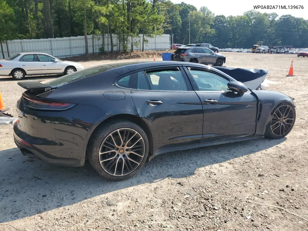 2021 Porsche Panamera 4S VIN: WP0AB2A71ML139676 Lot: 62647845