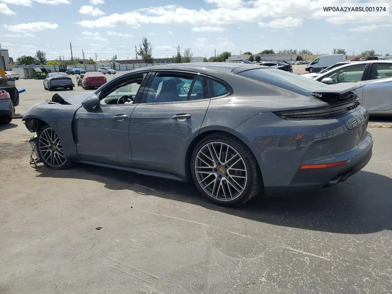 2025 Porsche Panamera Base VIN: WP0AA2YA8SL001974 Lot: 54943725