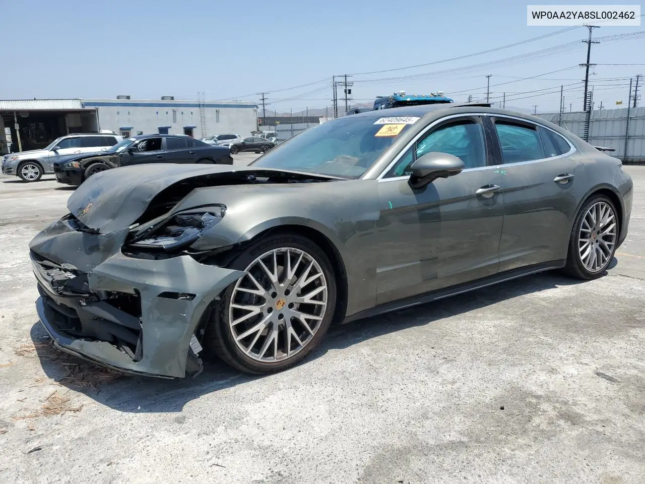 2025 Porsche Panamera Base VIN: WP0AA2YA8SL002462 Lot: 62409645