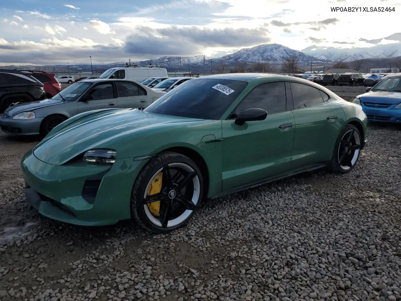 2020 Porsche Taycan 4S VIN: WP0AB2Y1XLSA52464 Lot: 45338575