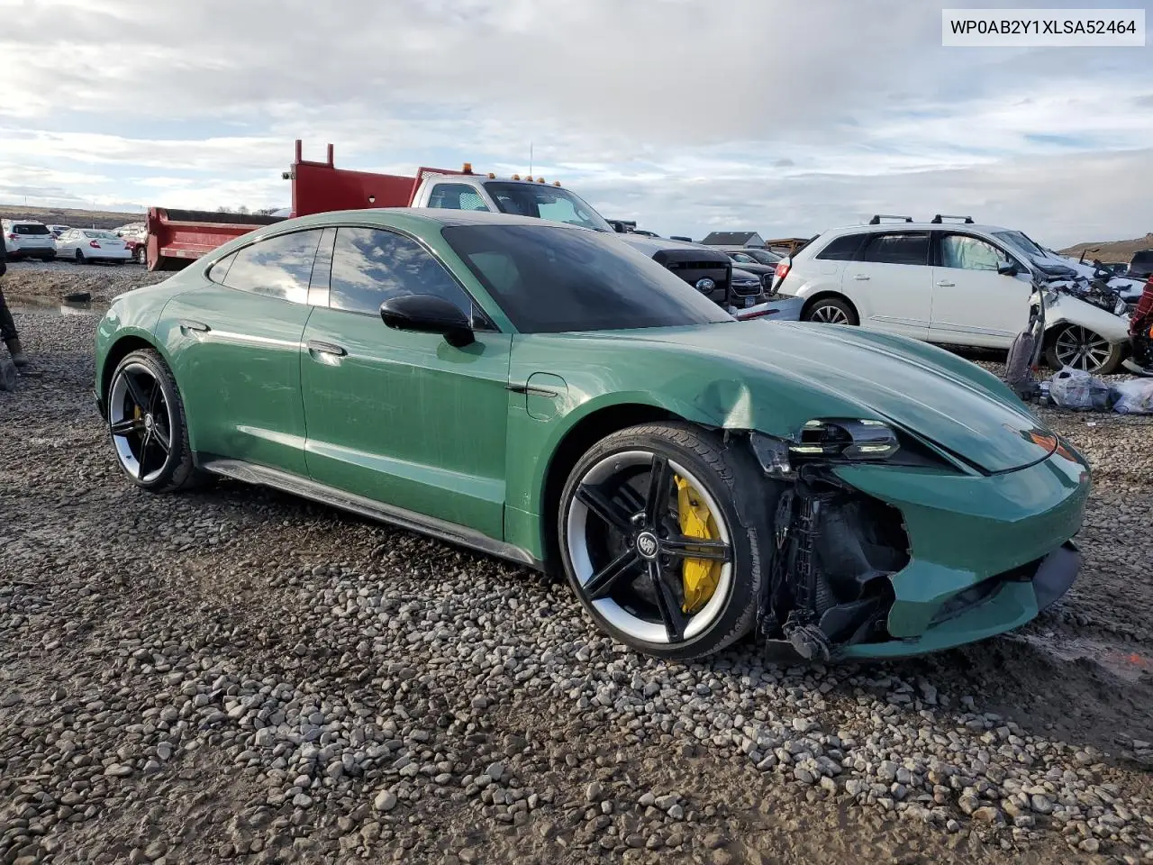2020 Porsche Taycan 4S VIN: WP0AB2Y1XLSA52464 Lot: 45338575