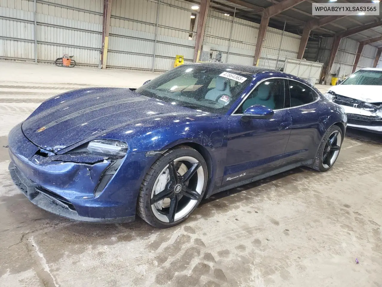 2020 Porsche Taycan 4S VIN: WP0AB2Y1XLSA53565 Lot: 47864365