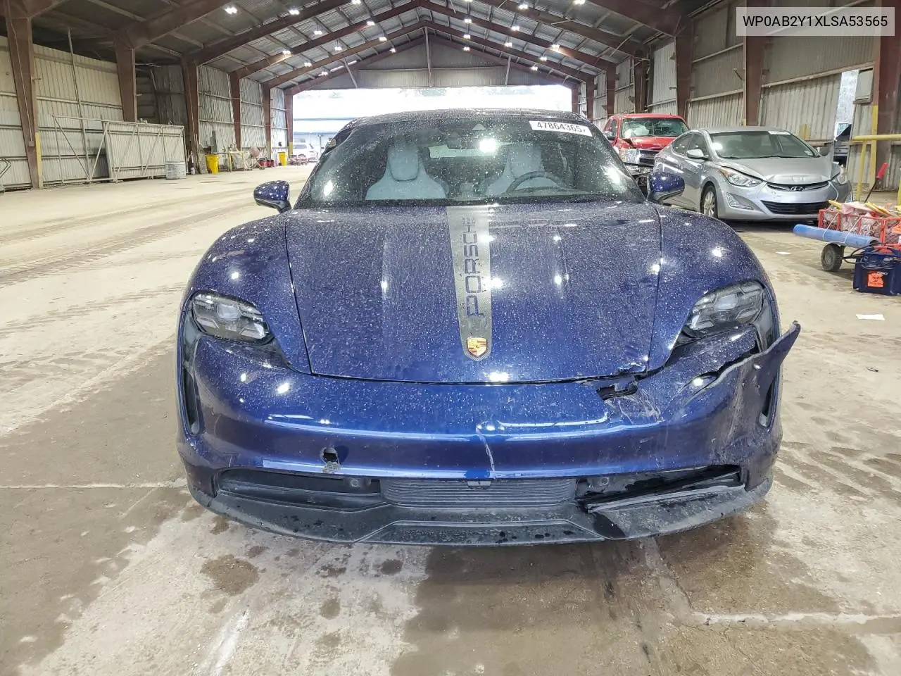 2020 Porsche Taycan 4S VIN: WP0AB2Y1XLSA53565 Lot: 47864365