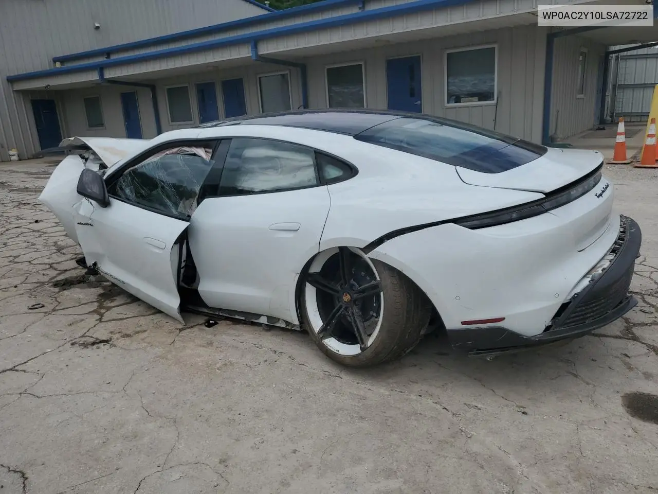 2020 Porsche Taycan Turbo VIN: WP0AC2Y10LSA72722 Lot: 56391895