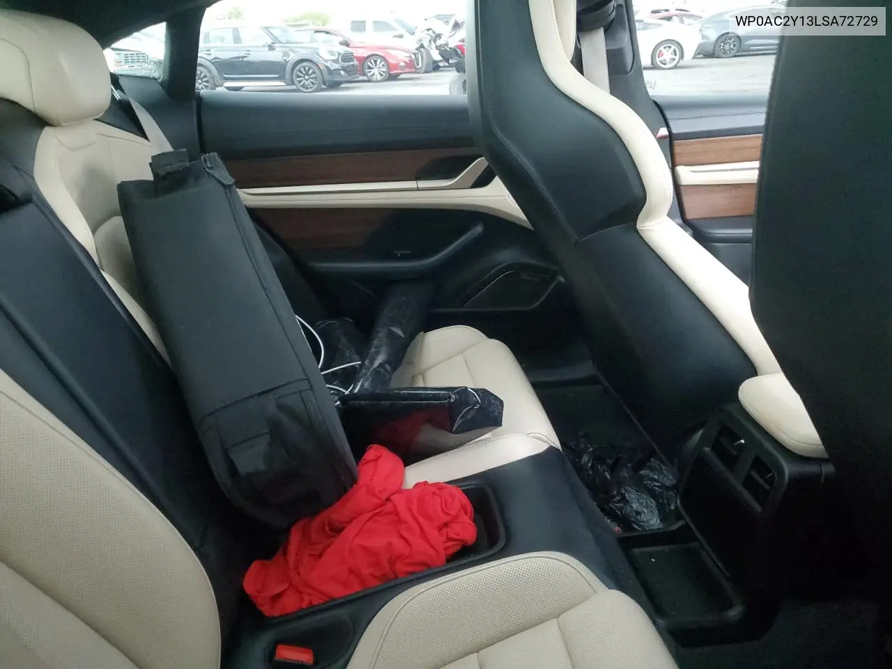 2020 Porsche Taycan Turbo VIN: WP0AC2Y13LSA72729 Lot: 59617315