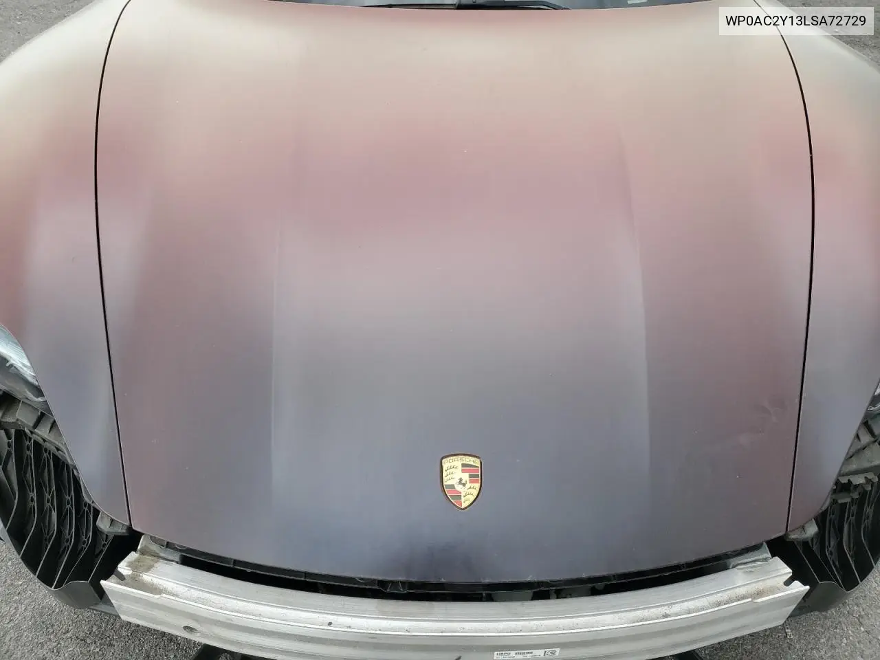 2020 Porsche Taycan Turbo VIN: WP0AC2Y13LSA72729 Lot: 59617315