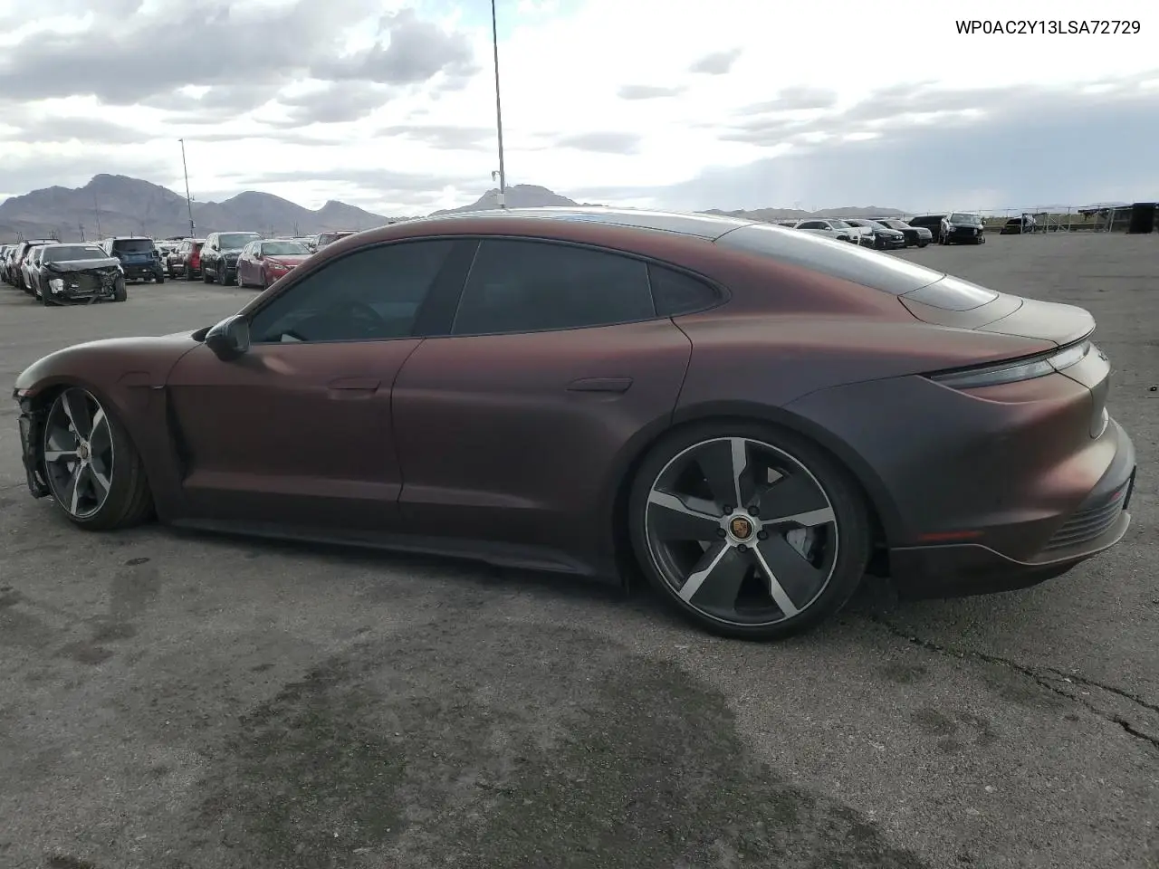 2020 Porsche Taycan Turbo VIN: WP0AC2Y13LSA72729 Lot: 59617315