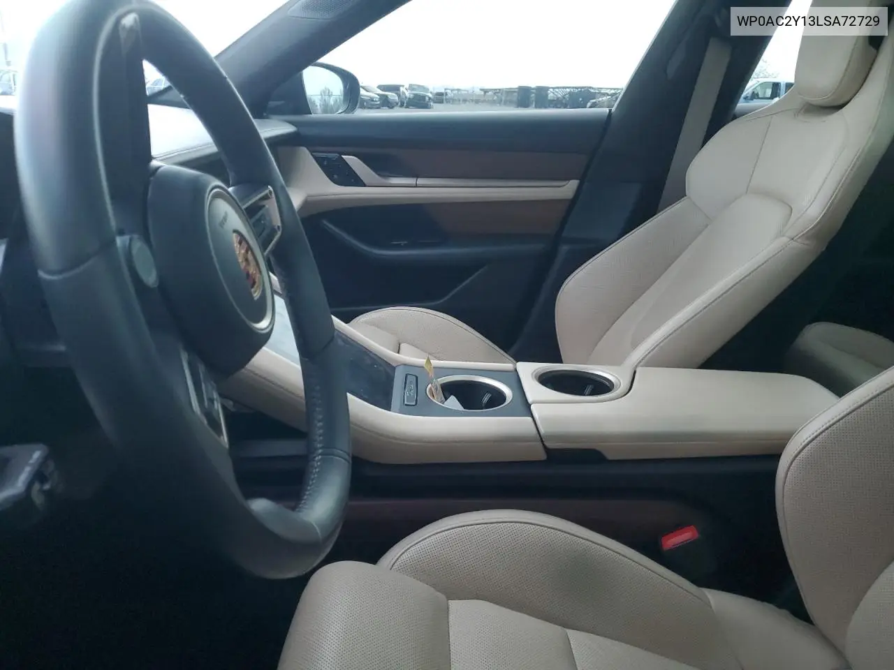 2020 Porsche Taycan Turbo VIN: WP0AC2Y13LSA72729 Lot: 59617315
