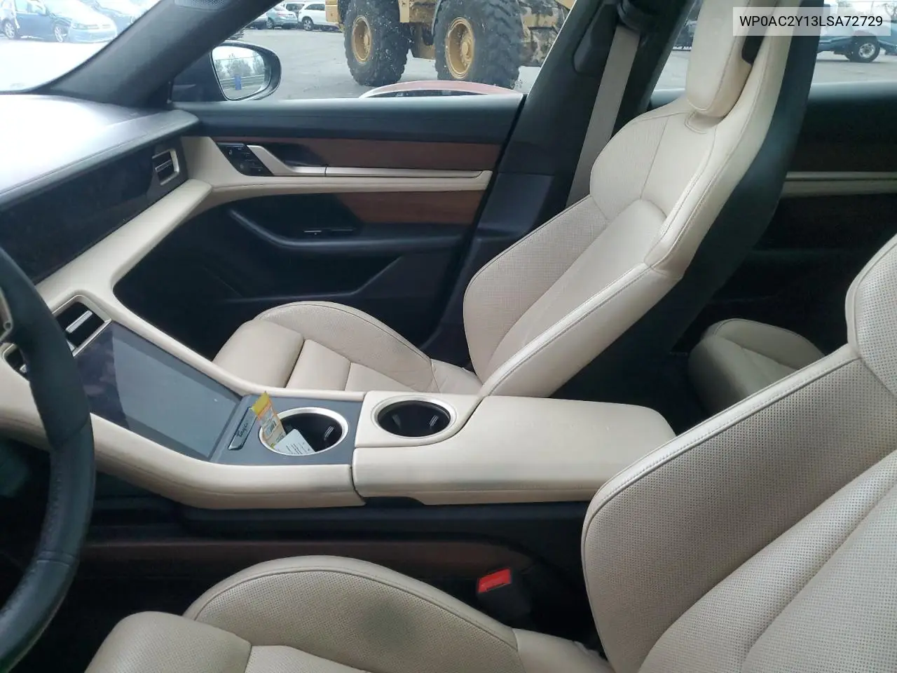 2020 Porsche Taycan Turbo VIN: WP0AC2Y13LSA72729 Lot: 59617315