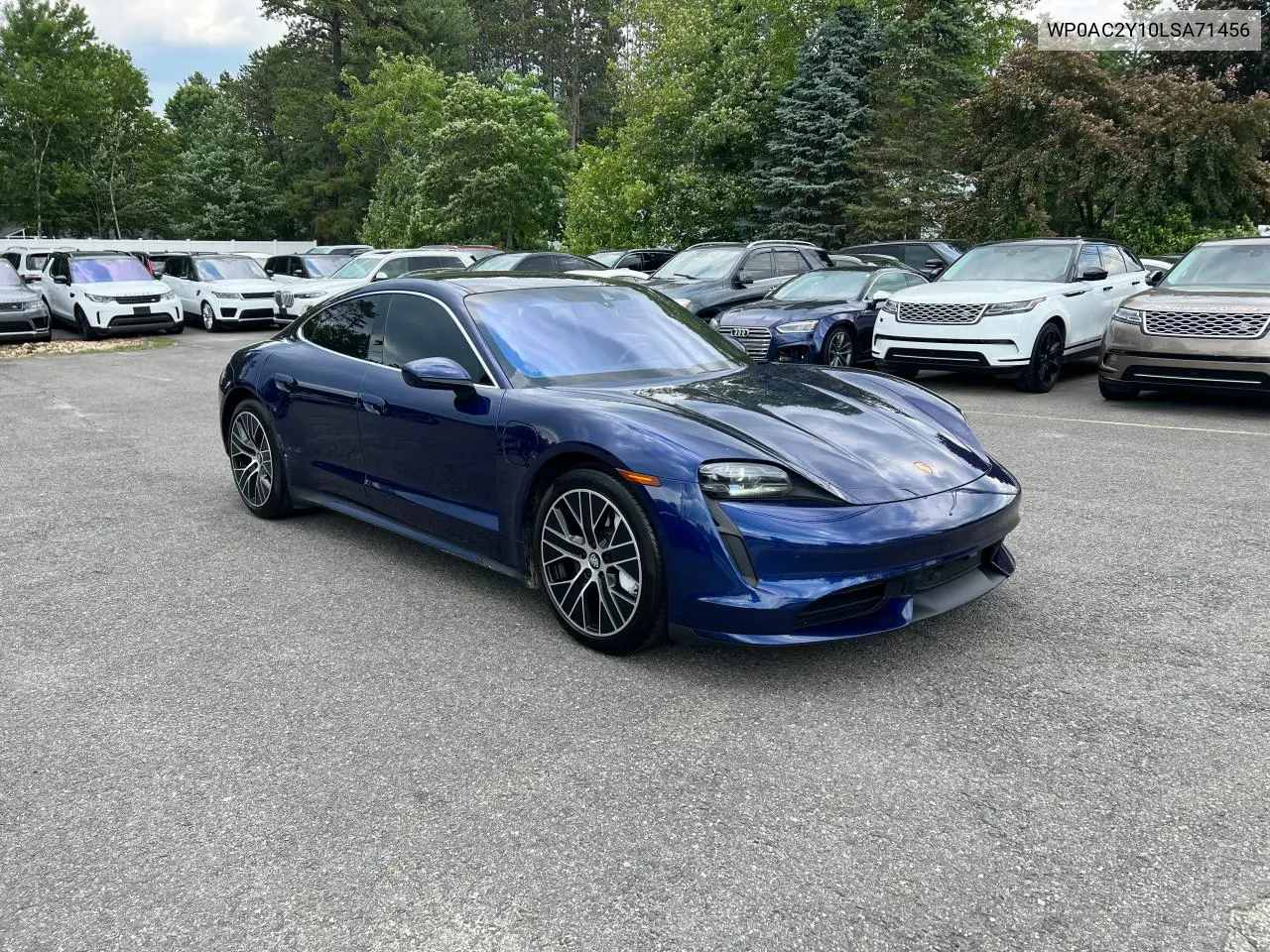 2020 Porsche Taycan Turbo VIN: WP0AC2Y10LSA71456 Lot: 60939295