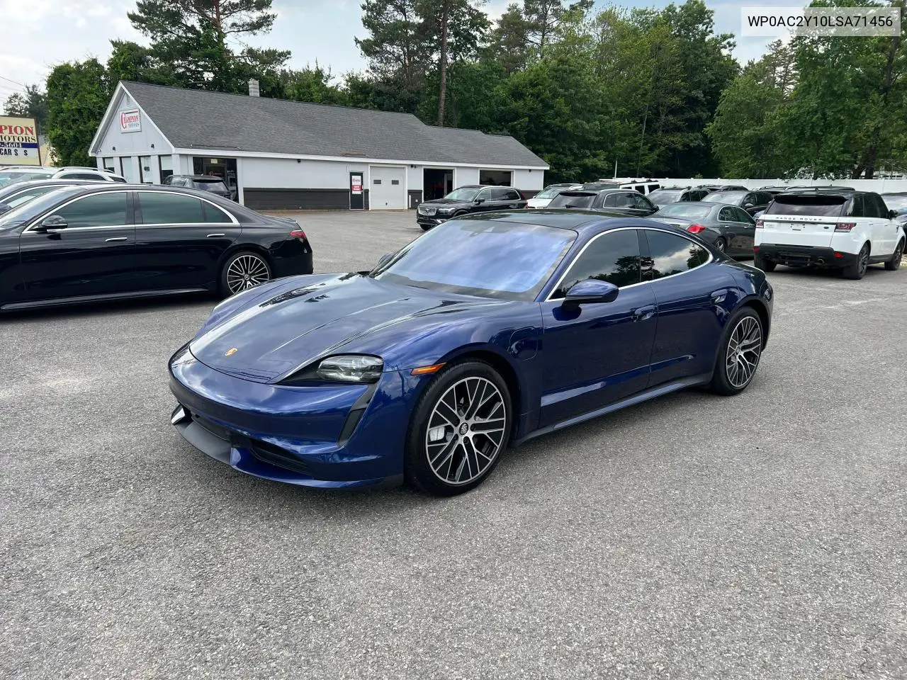 2020 Porsche Taycan Turbo VIN: WP0AC2Y10LSA71456 Lot: 60939295