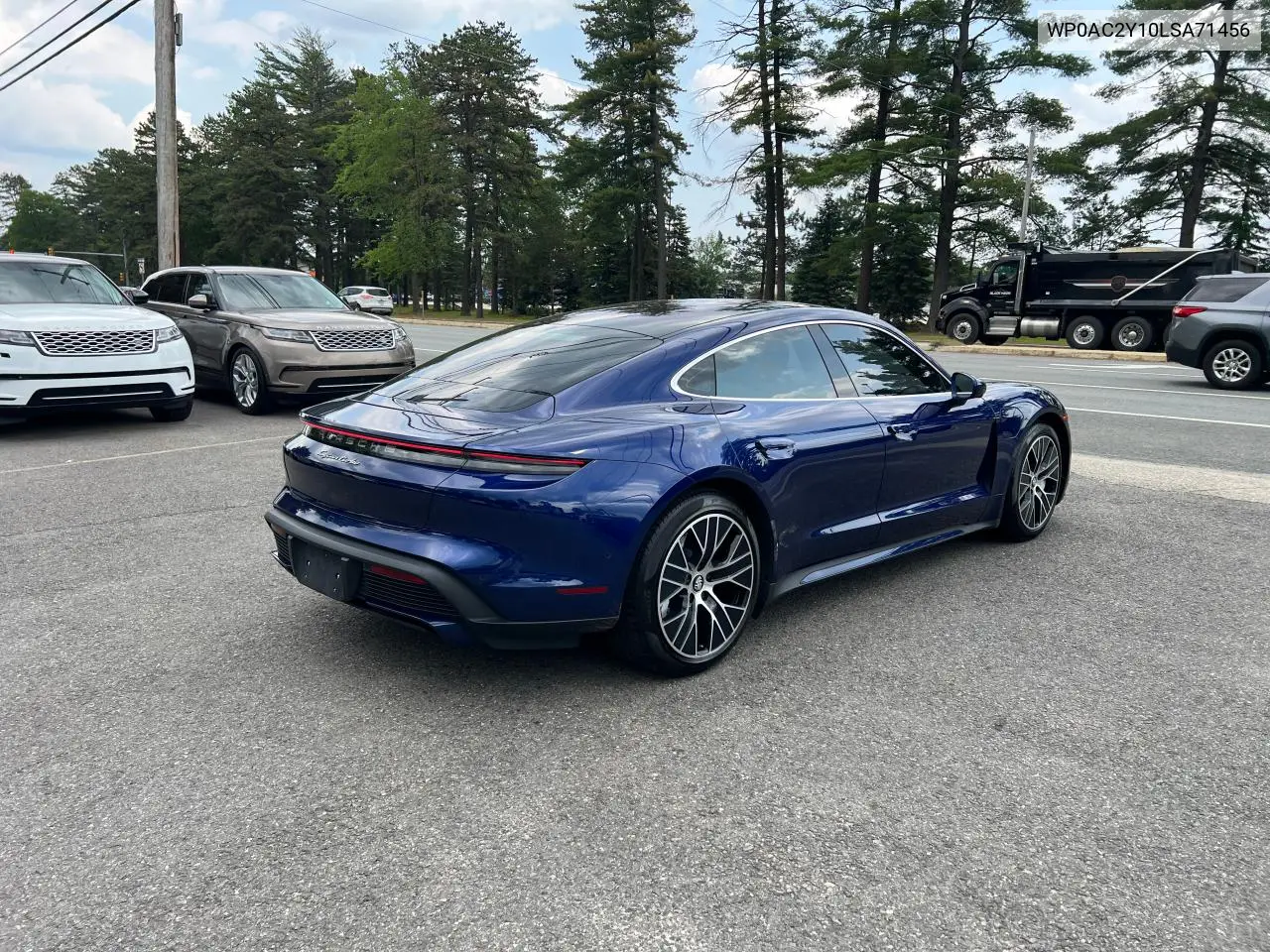 2020 Porsche Taycan Turbo VIN: WP0AC2Y10LSA71456 Lot: 60939295