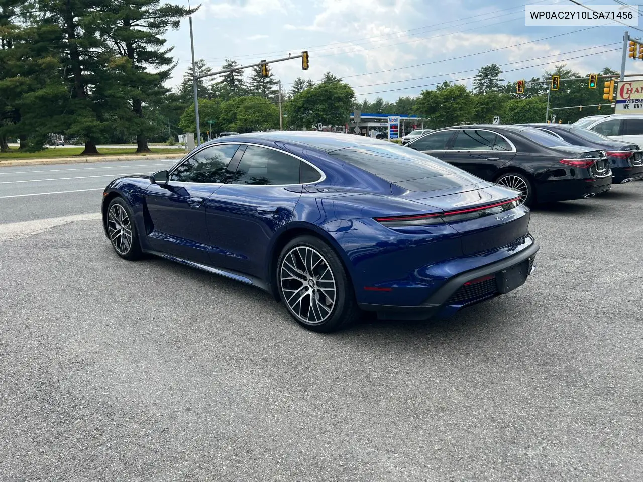 2020 Porsche Taycan Turbo VIN: WP0AC2Y10LSA71456 Lot: 60939295
