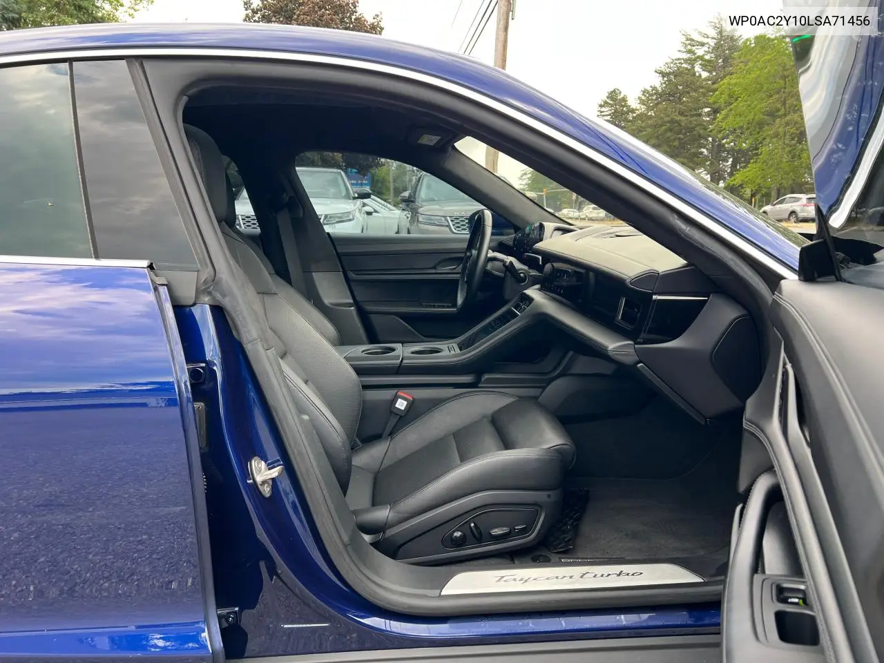 2020 Porsche Taycan Turbo VIN: WP0AC2Y10LSA71456 Lot: 60939295
