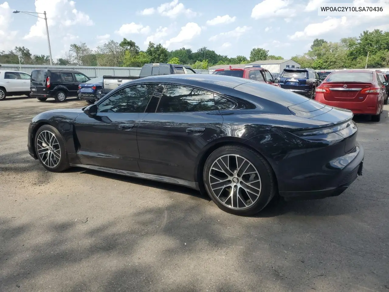 2020 Porsche Taycan Turbo VIN: WP0AC2Y10LSA70436 Lot: 62297305