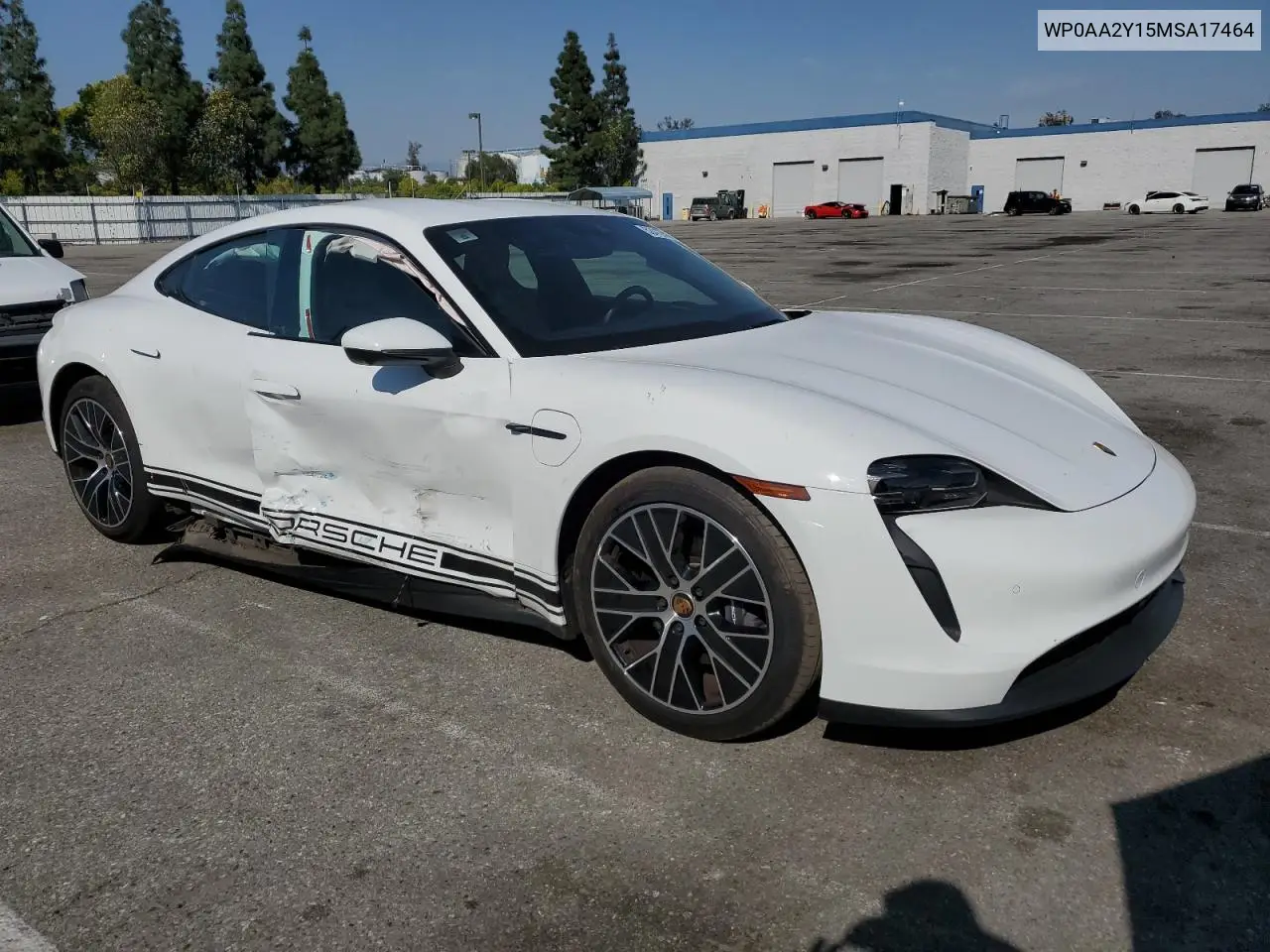 2021 Porsche Taycan VIN: WP0AA2Y15MSA17464 Lot: 52412815