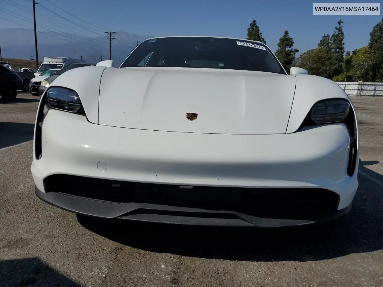 2021 Porsche Taycan VIN: WP0AA2Y15MSA17464 Lot: 52412815