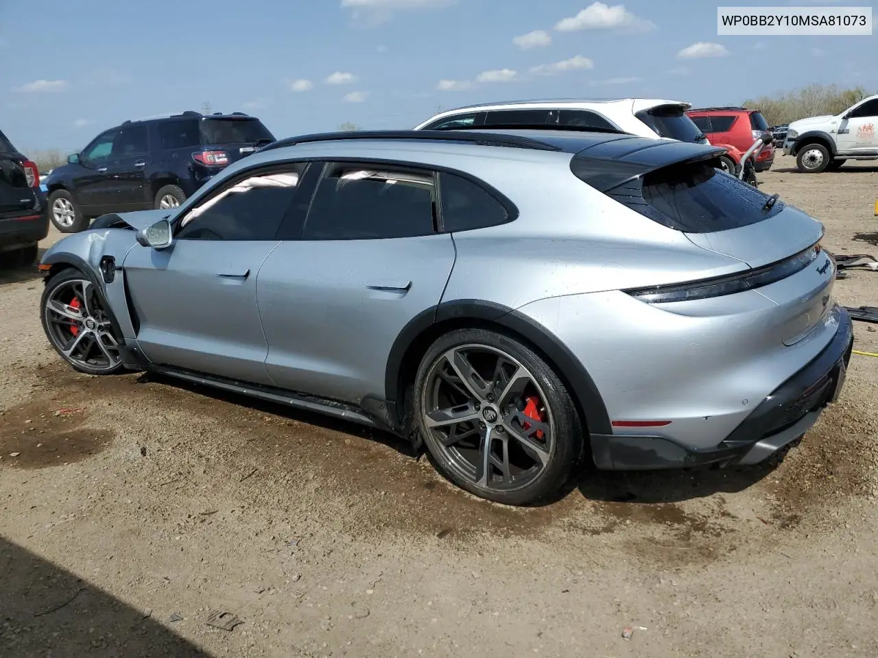 2021 Porsche Taycan Cross Turismo 4S VIN: WP0BB2Y10MSA81073 Lot: 54595465