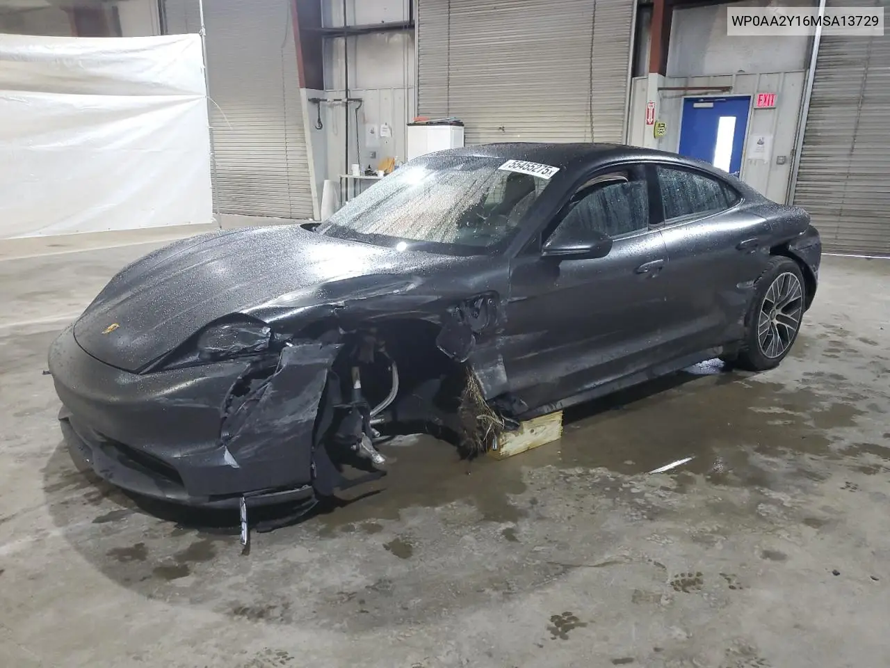 2021 Porsche Taycan VIN: WP0AA2Y16MSA13729 Lot: 55455275