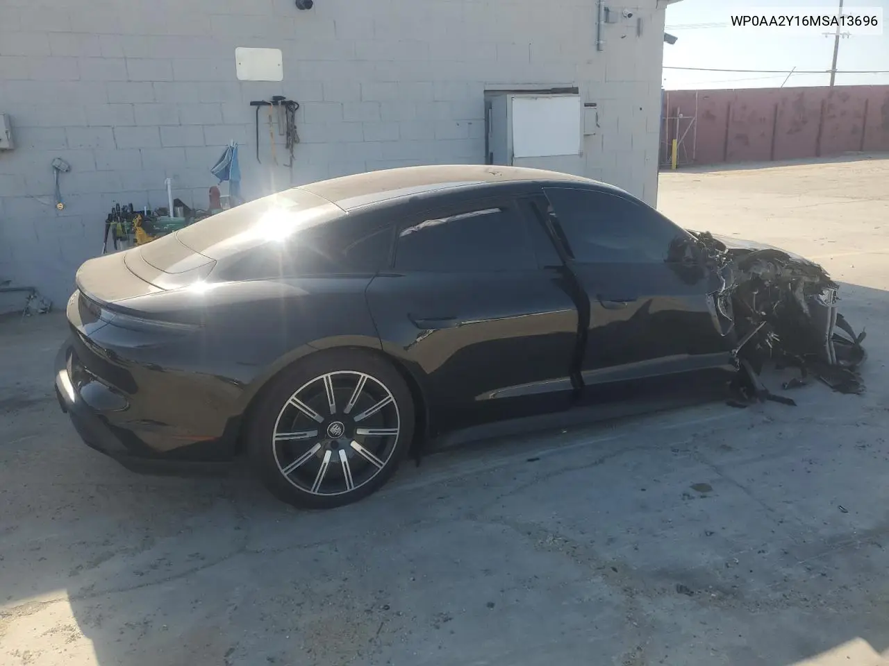 2021 Porsche Taycan VIN: WP0AA2Y16MSA13696 Lot: 59342695