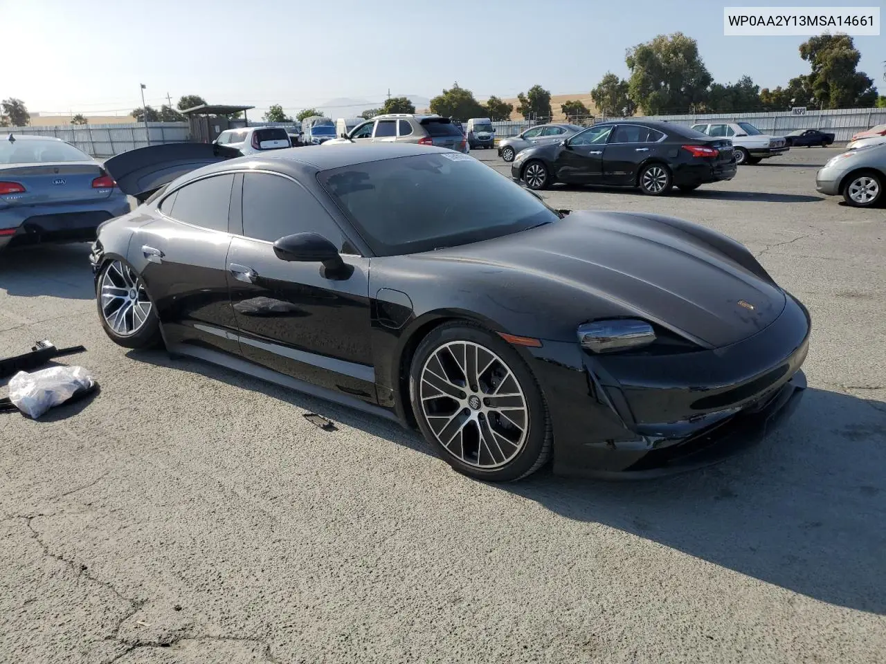 2021 Porsche Taycan VIN: WP0AA2Y13MSA14661 Lot: 59401315