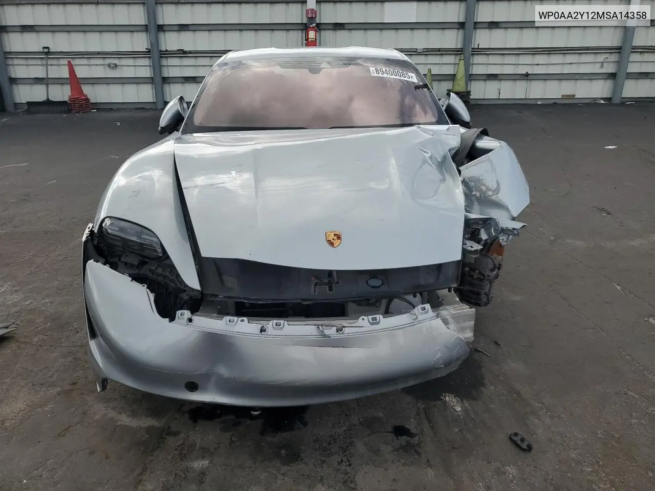 2021 Porsche Taycan VIN: WP0AA2Y12MSA14358 Lot: 89400085