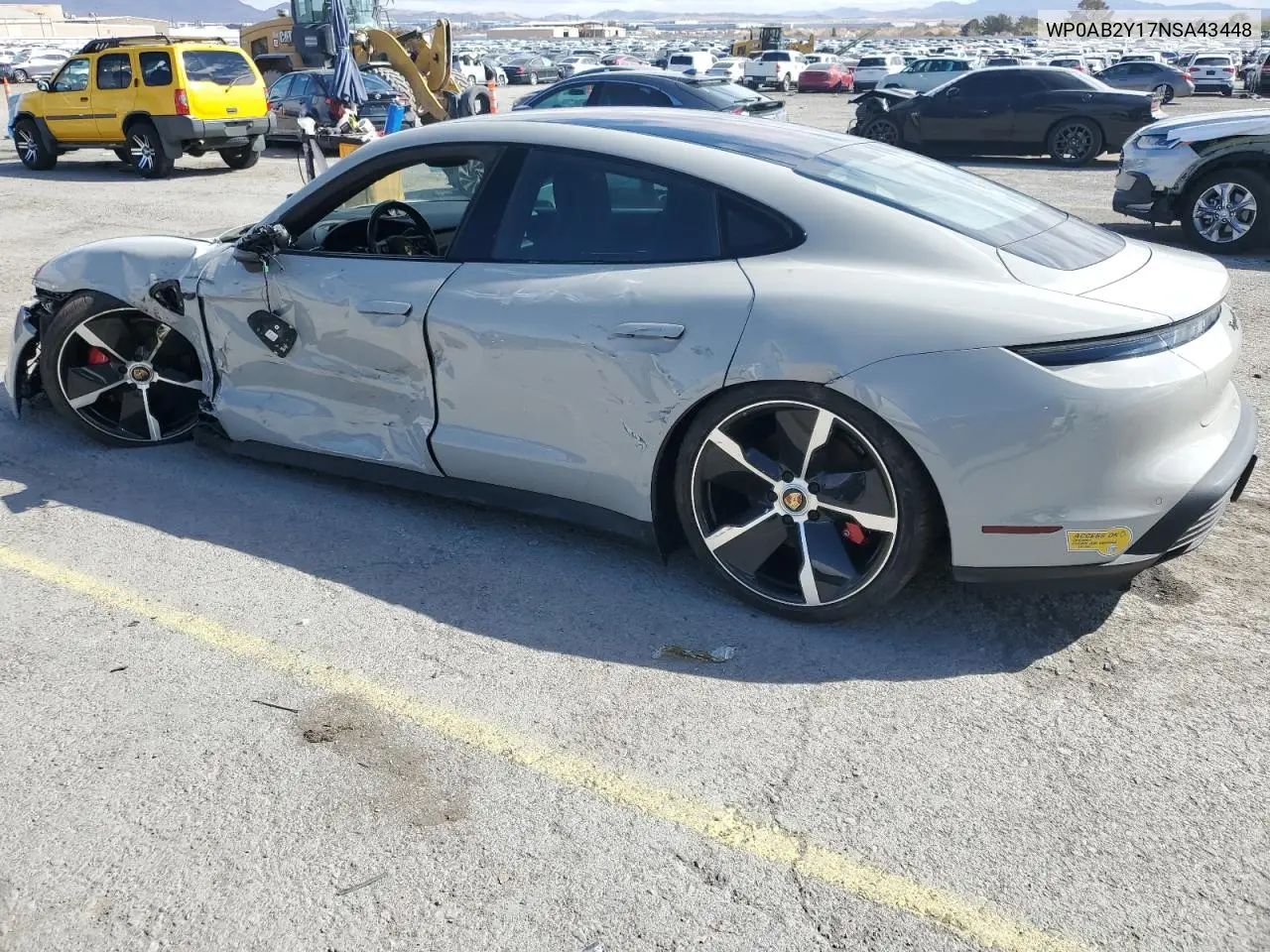 2022 Porsche Taycan 4S VIN: WP0AB2Y17NSA43448 Lot: 48433145