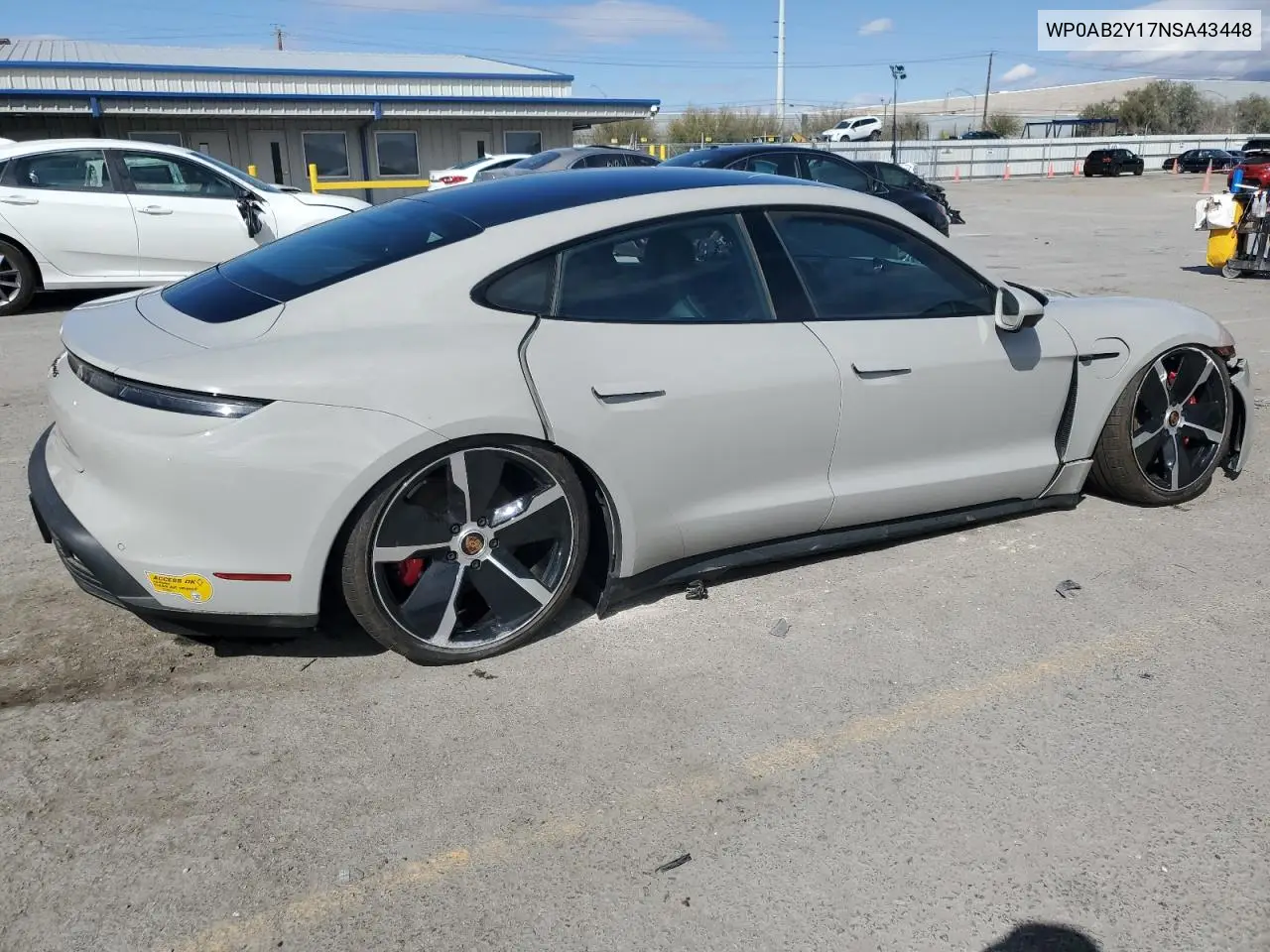 2022 Porsche Taycan 4S VIN: WP0AB2Y17NSA43448 Lot: 48433145