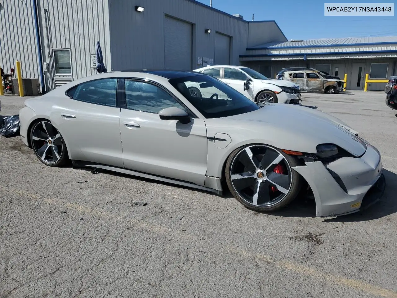 2022 Porsche Taycan 4S VIN: WP0AB2Y17NSA43448 Lot: 48433145