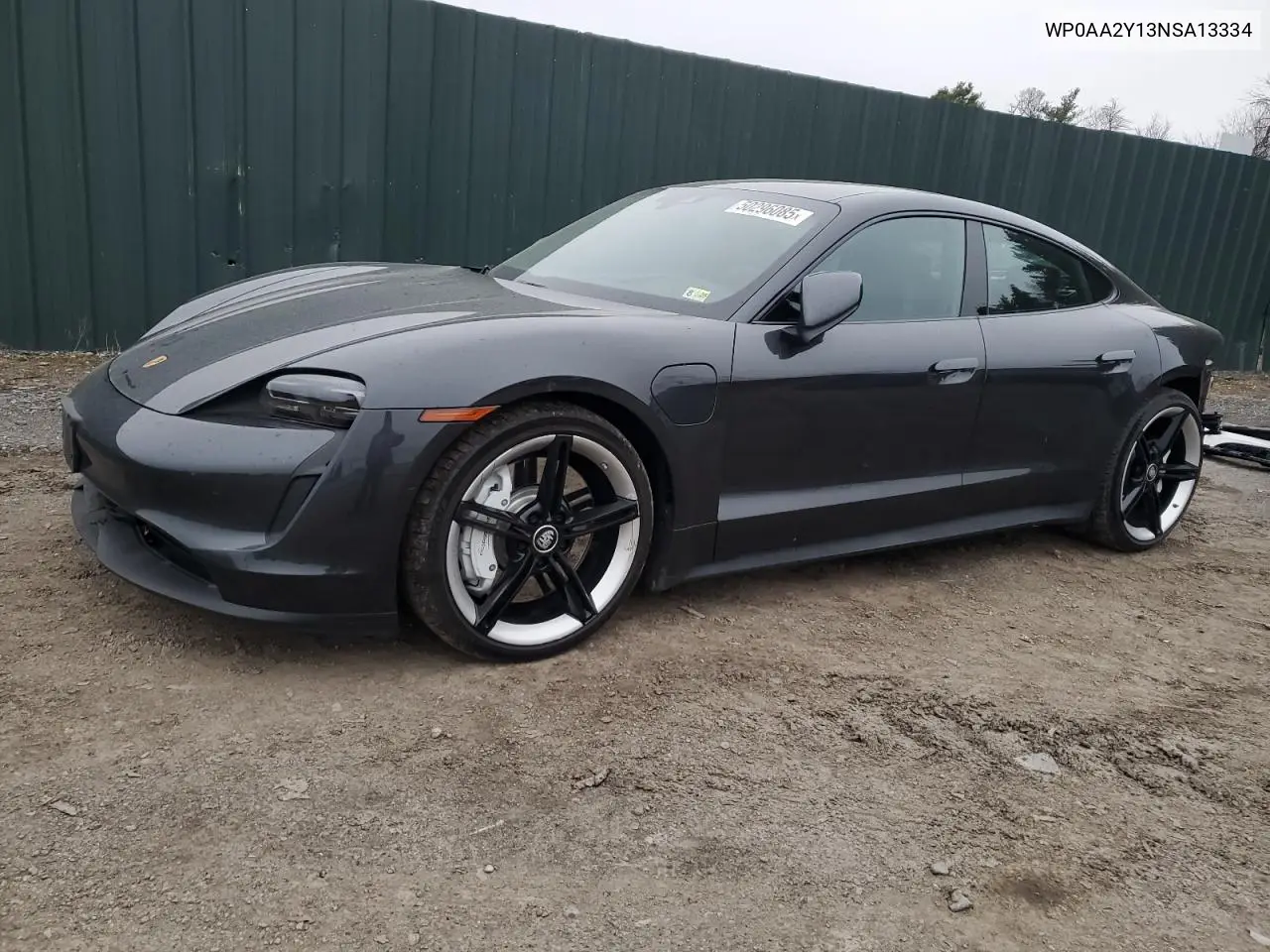2022 Porsche Taycan VIN: WP0AA2Y13NSA13334 Lot: 50296085