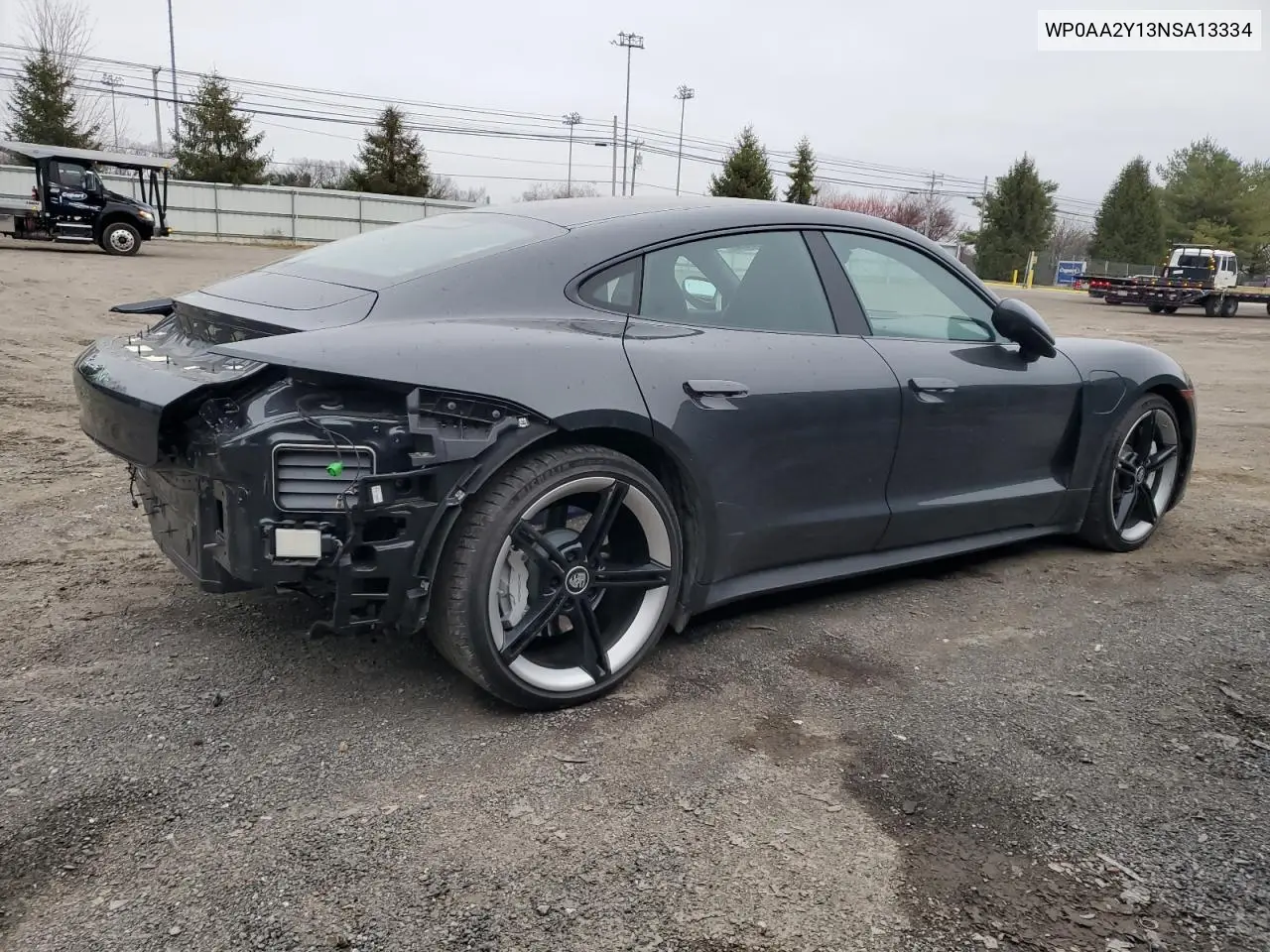 2022 Porsche Taycan VIN: WP0AA2Y13NSA13334 Lot: 50296085